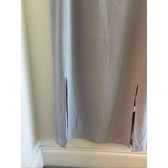 Nearly NEW Eileen Fisher 100% silk crepe maxi dress, XS $398 C40 - Picture 4 of 8